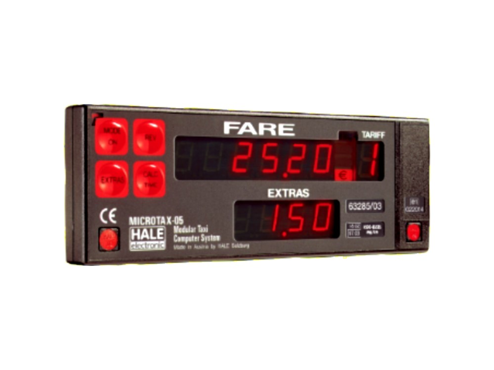 DISCONTINUED! Hale Microtax 05 Taxi Meter (Refurbished)
