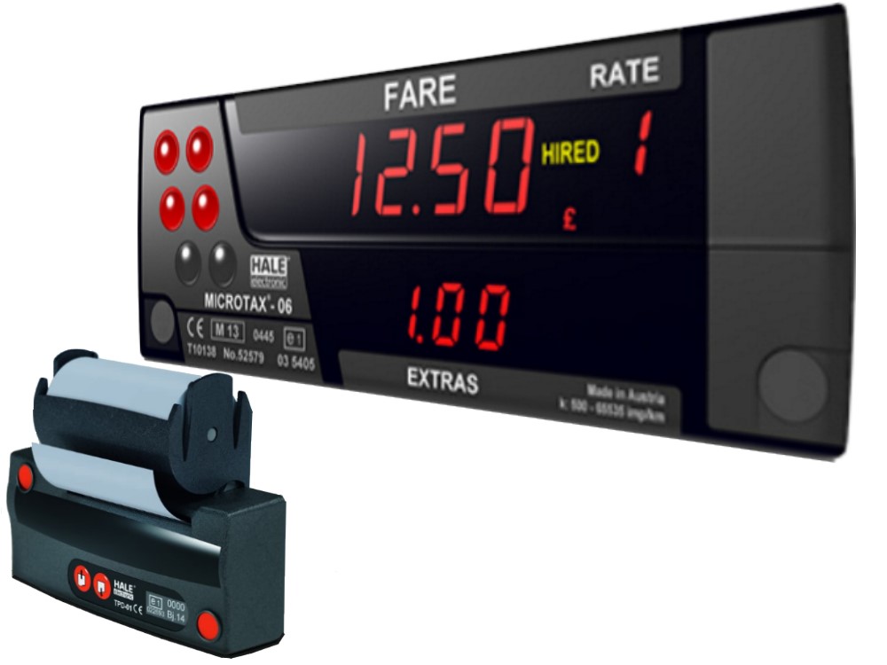 Hale Microtax-06 Meter and Printer