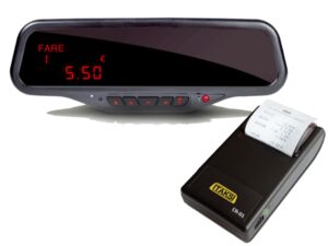 alberen taxi meter and printer