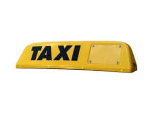 taxi roofsign Northern Ireland