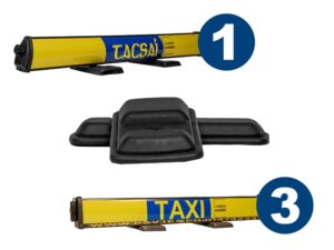 taxi roof sign magnet covers