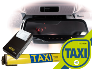 Alberen taxi meter roofsign printer branding package