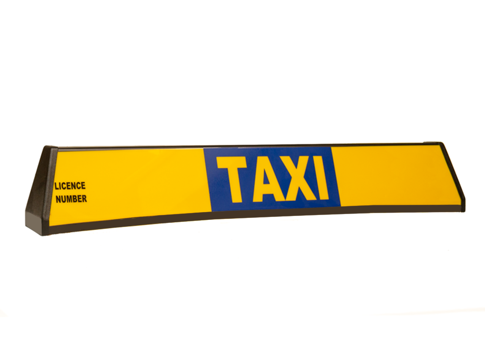 taxi roof sign 2